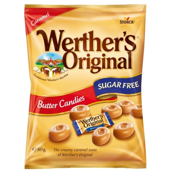 Werthers Sugar Free Butter Candies Bag