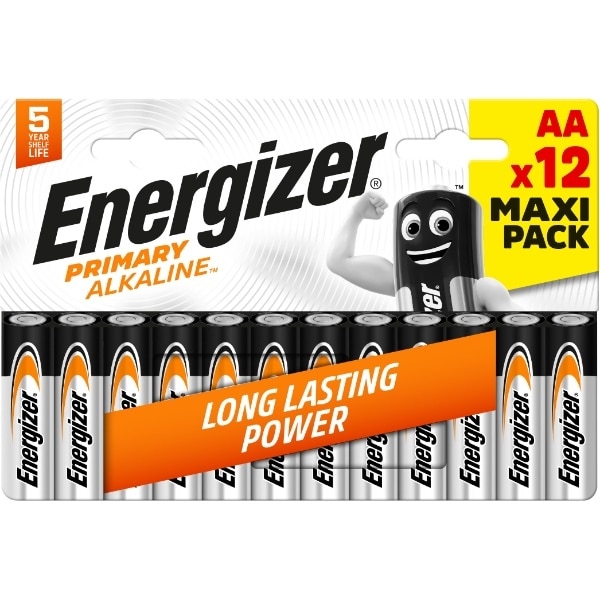 Energizer Primary Alkaline AA12 Pack