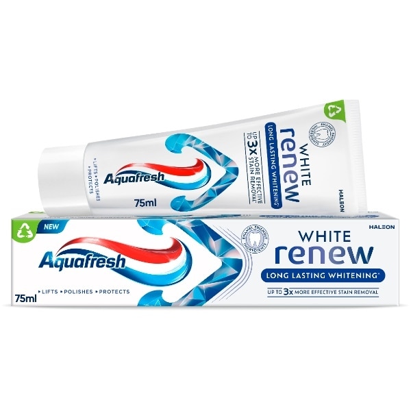 Aquafresh White Renewel Lasting Toothpaste 75ml