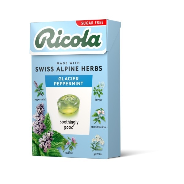 Ricola Glacier Peppermint Sugarfree 45g