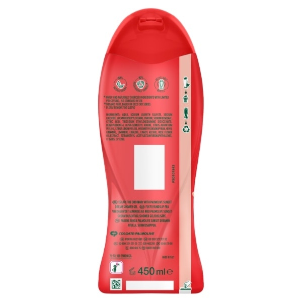 PALMOLIVE DREAMY SUNSET LTD BW 450ML