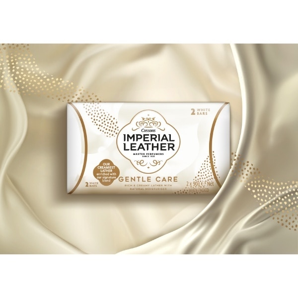 Imperial Leather Soap 90g Gentle Care Twin Pack