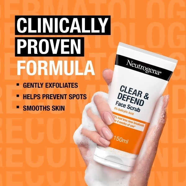 Neutrogena Spot Controlling Facial Scrub 150ml