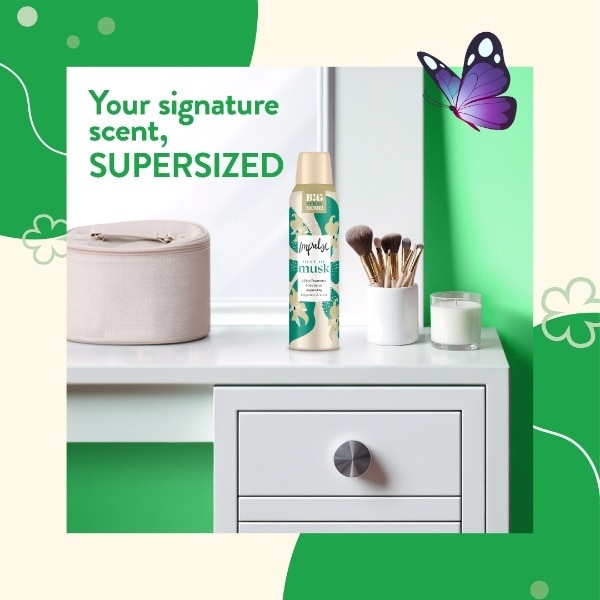 Impulse Hint Of Musk Body Spray Hint Of Musk 150ml