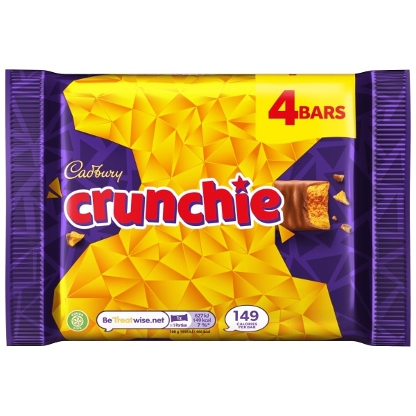 Cadbury Crunchie 4 pack