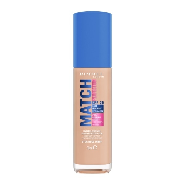 Rimmel Match Perfection Foundation 010C Rose Ivory