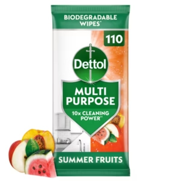 Dettol Wipes Peach And Hibiscus 110S