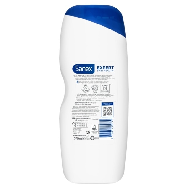 Sanex BiomeProtect Sensitive Shower Cream 570ml
