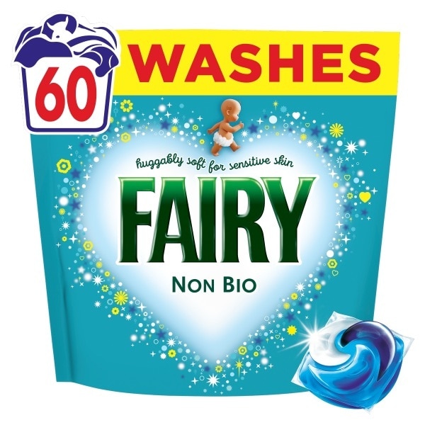 Fairy Non Bio Pods 60 Pack
