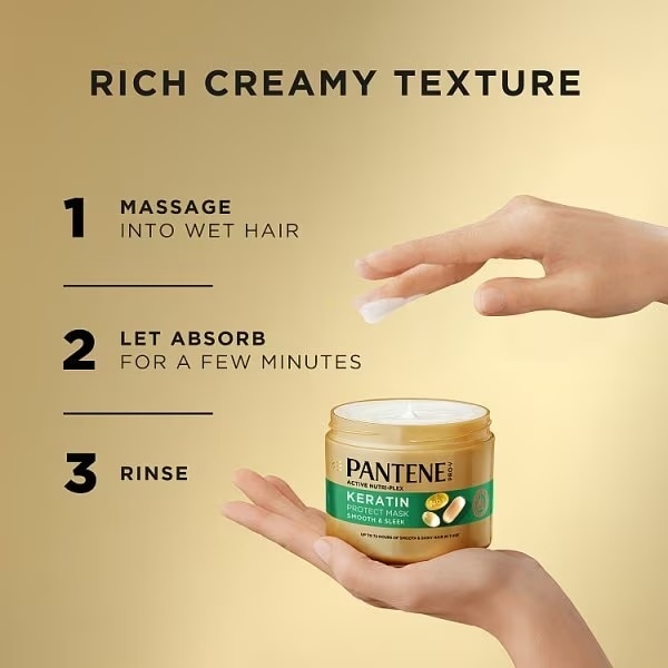Pantene Smooth Sleek Mask 300ml