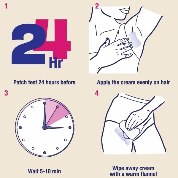 Nair Bikini & Under Arm Cream 100ml