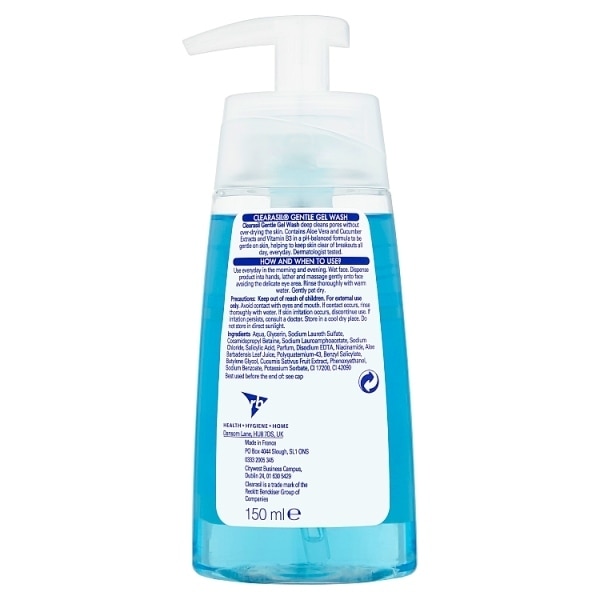 Clearasil Daily Clear Hydra Blast Gel Wash 150ml