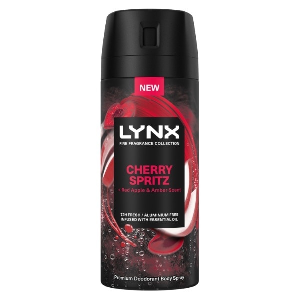 Lynx 72H Cherry Spritz Body Spray 150ml
