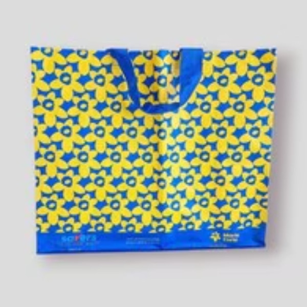 Marie Curie Medium Woven Shopping Bag