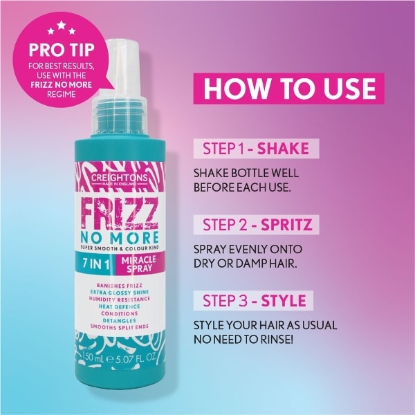 Frizz No More 7 In 1 Miracle Spray