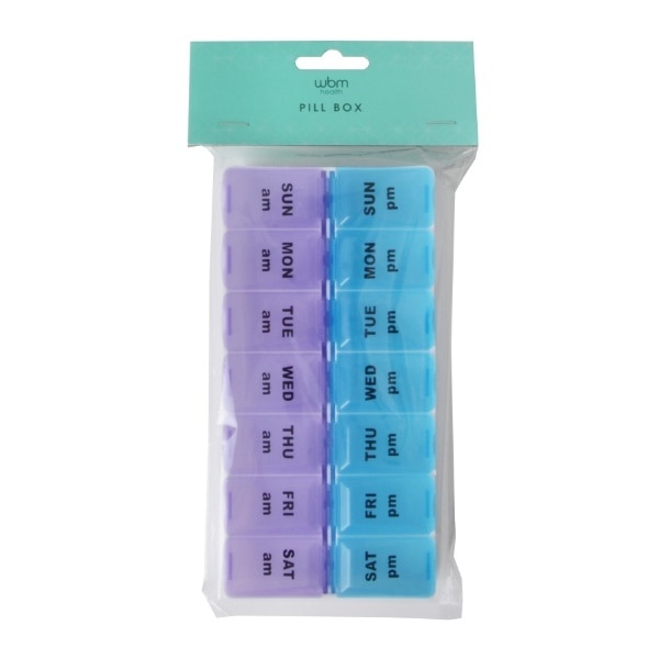 Seven Day Ampm Pill Box