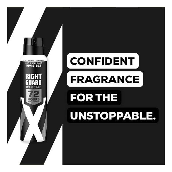 Right Guard Xtreme Anti-Perspirant Deo Invisible 150ml