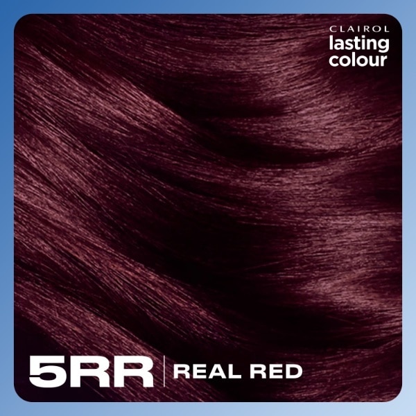 Clairol Lasting Colour Permanent Hair Dye - 5Rr Real Red