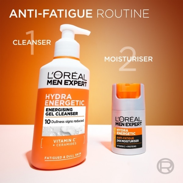 Loreal Men Energy Gel Face Cleanse 260ml
