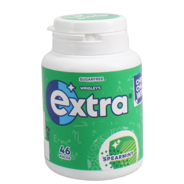 Extra Spearmint Gum 46 Piece Bottle