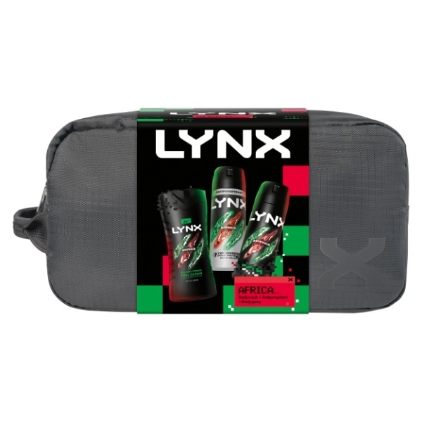 Lynx Africa Washbag Gift Set