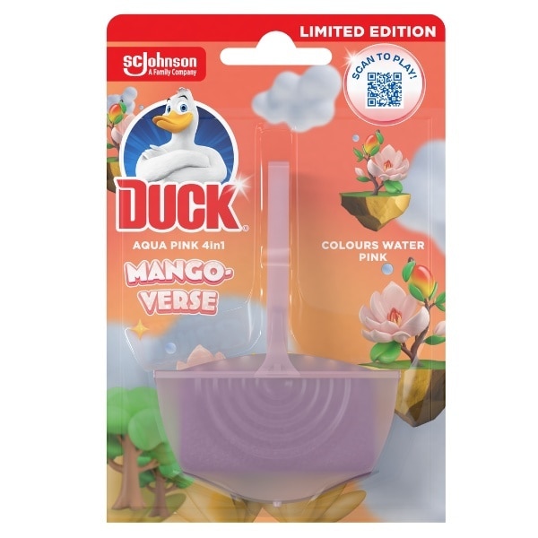Duck Mango-Verse Rim Block Toilet Cleaner 36G