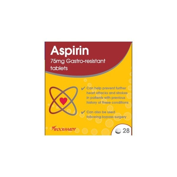 Wockhardt Gastro Resistant Aspirin 28s