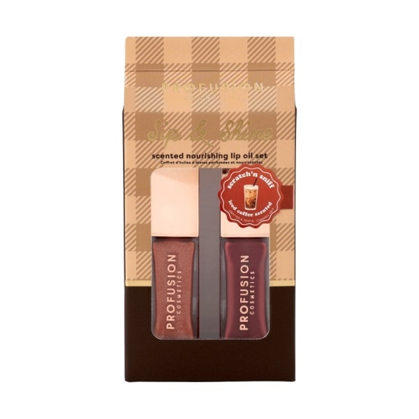 Profusion Cozy Café Sip N Shine Lip Duo