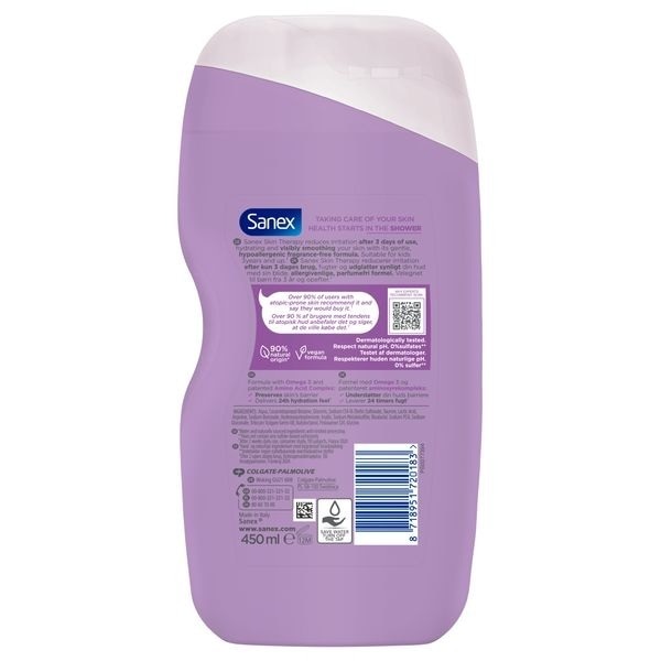 Sanex Skin Therpy Anti Itch Shower Gel 450ml