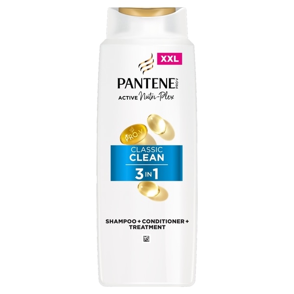 Pantene Classic 3In1 Shampoo 600ml