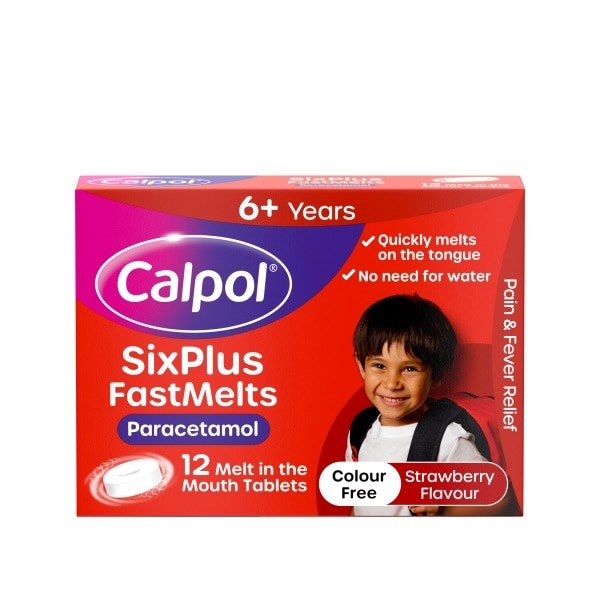 Calpol 6+ Fastmelt Tabs 12s