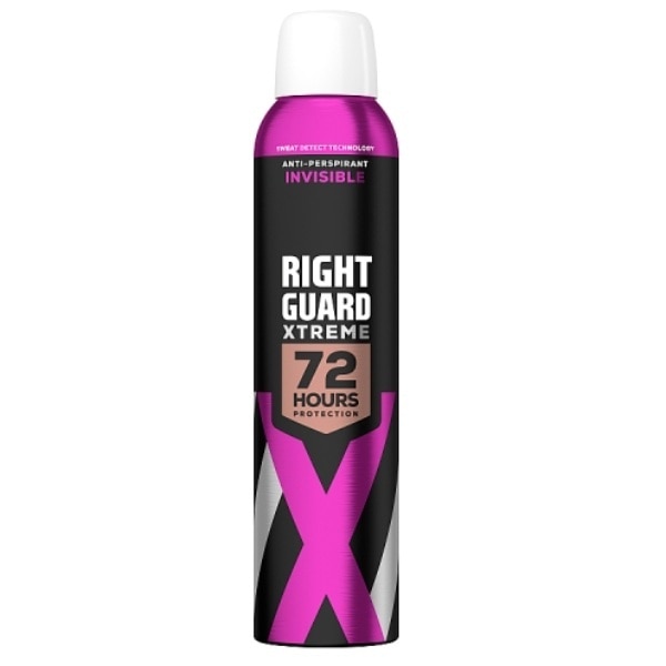 Right Guard Xtreme Woman 72H Antiperspirant Invisible 250ml