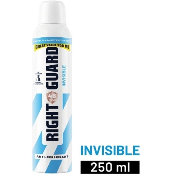 Right Guard Female Invisible 250ML