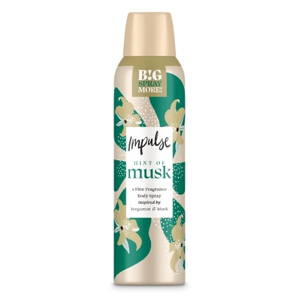 Impulse Hint Of Musk Body Spray Hint Of Musk 150ml