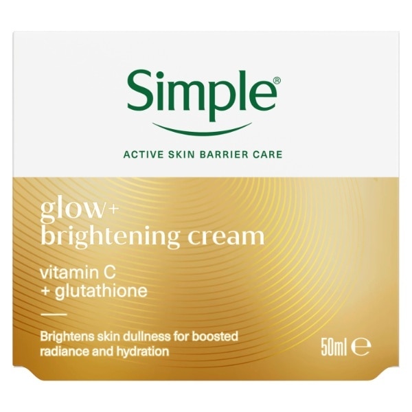 Simple Glow+ Brightening Moisturiser Gel Cream