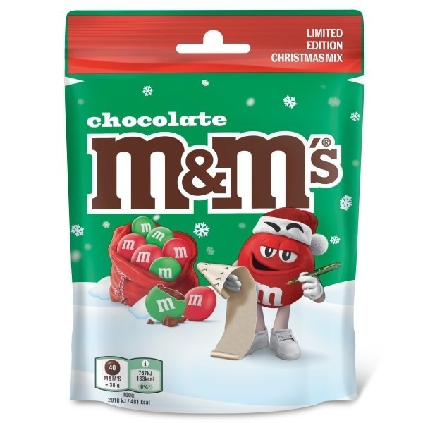 M&Ms Choco Xmas Ltd Edition 112G