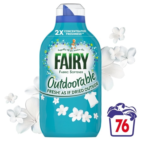 Fairy Outdoorable Fabric Softener Sensitive 76W