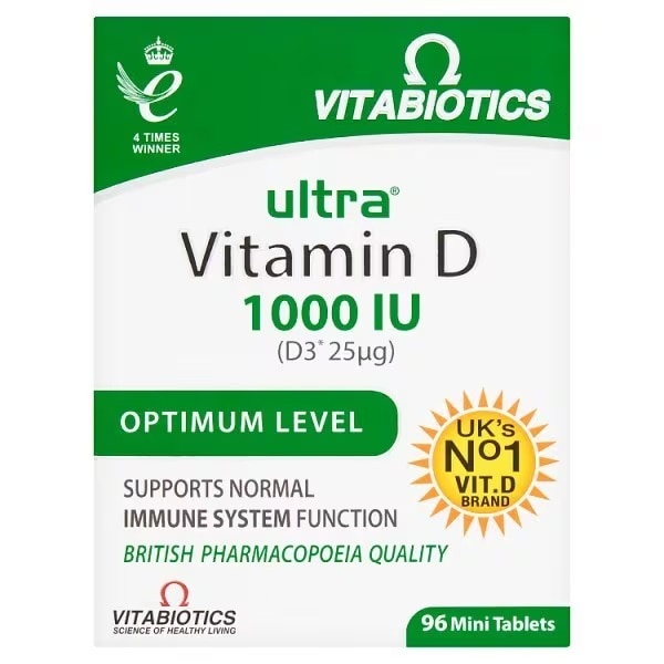 Vitabiotics Ultra Vitamin D3 96s
