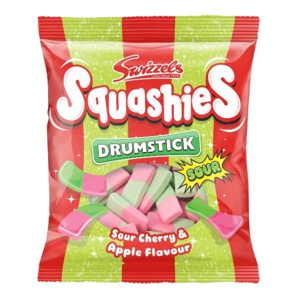 Squashies Sour Cherry And Apple 120G (12X272)