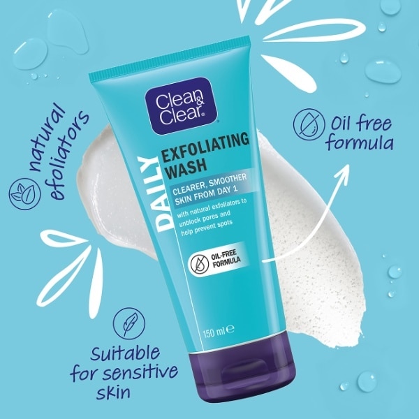 Clean&Clear Exfoliating Daily Wash 150ml