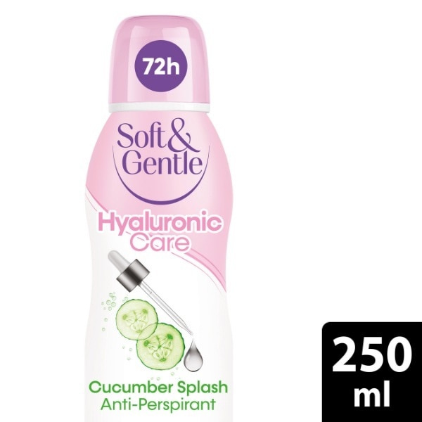 Soft&gentle Hyaluronic 72H Deodorant Cucumber