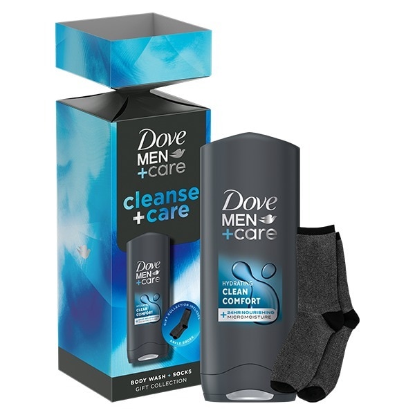 Dove Mc Cleanse Bodywash + Socks