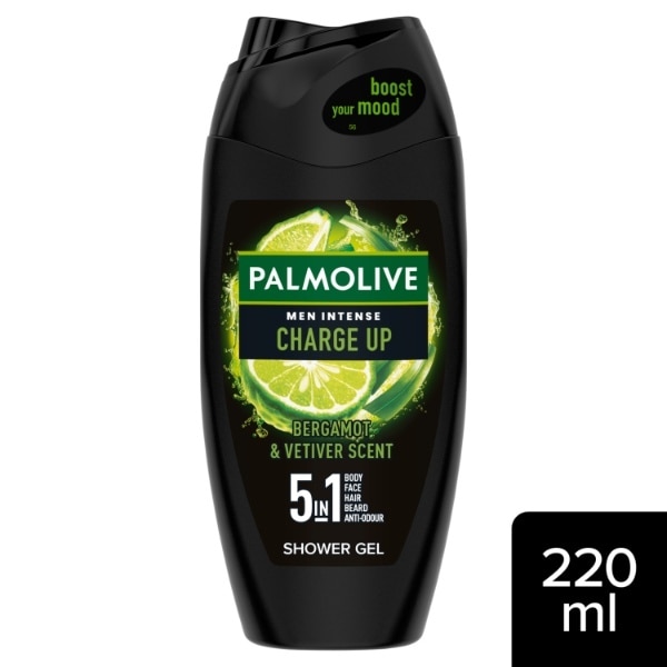 Palmolive Mens Charge Up Showergel 220ml