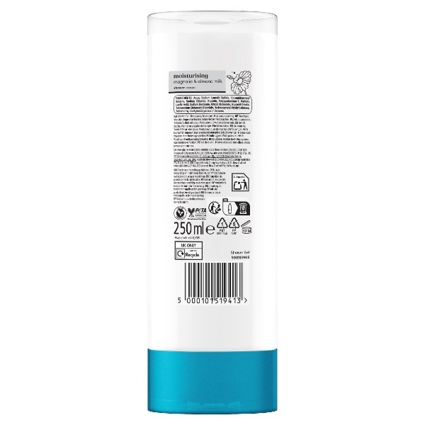 Cussons Pure Bodywash Magnolia And Almond Milk 250Ml