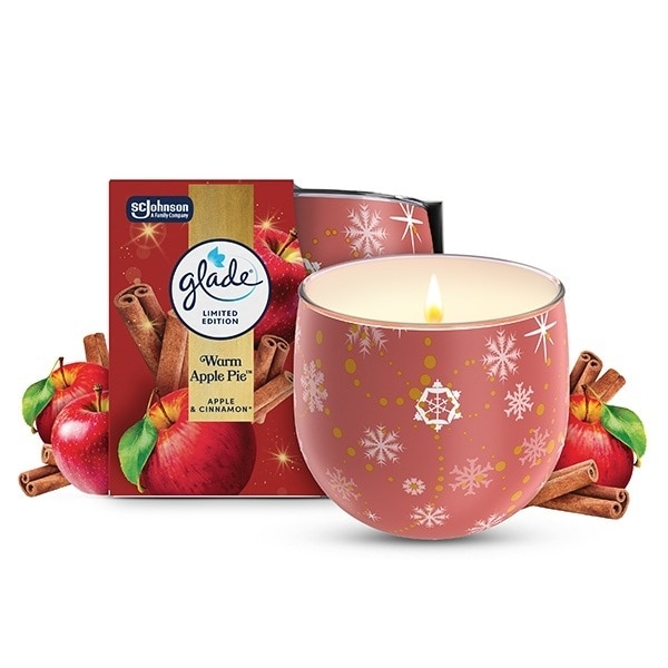Glade Warm Apple Pie Candle 120g