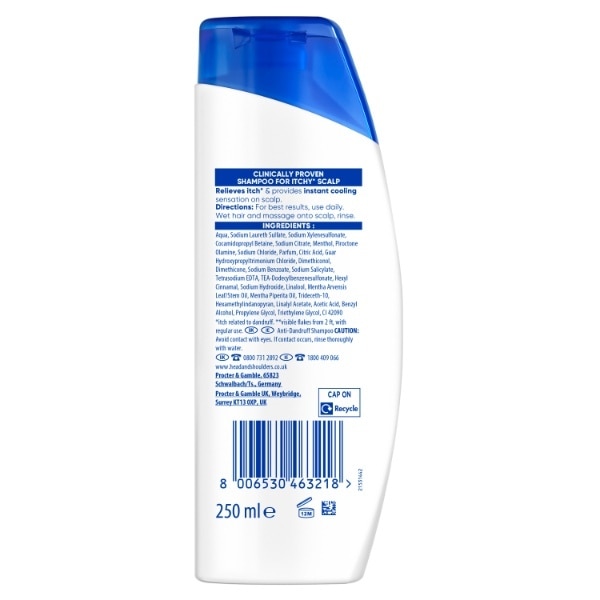 Head & Shoulders Menthol Fresh Shampoo 250ml