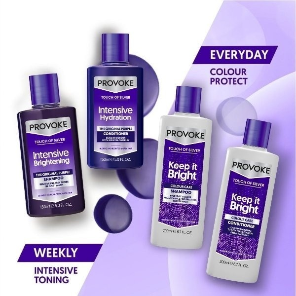 Provoke Touch Of Silver Colour Care Conditioner 200ml