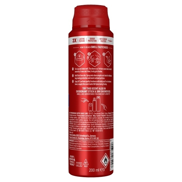 Old Spice Captain Deodorant Spray 200Ml