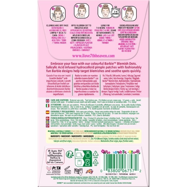 Barbie Printed Blemish Dots