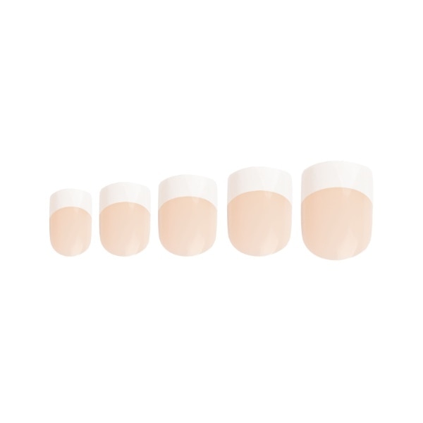 Invogue Bare French Square Nails (24 Pieces)